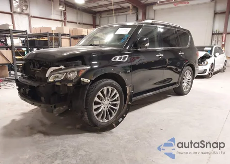 2017 Infiniti Qx80 Signature from USA, damaged, VIN JN8AZ2NFXH9641140